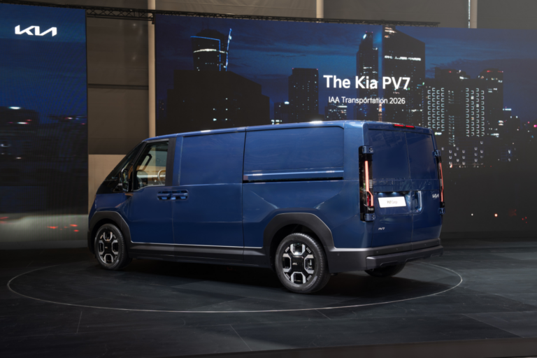 Kia PV7 Cargo concession commande eupen v